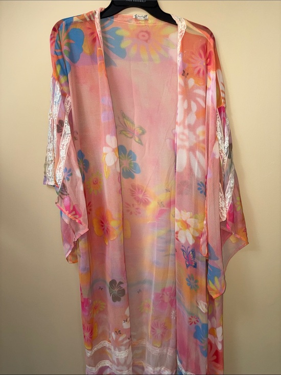 Free People Tops - Free People Pastel Tie-Dye Slip Top in Peach and Yellow